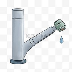 卡通水龙头滴水图片卡通水龙头滴水图片素材免费下载千库网