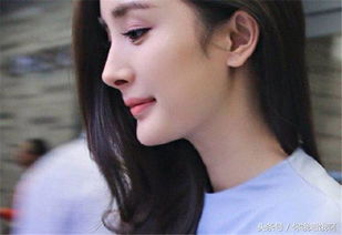 女明星的侧脸迪丽热巴美艳赵丽颖可爱杨幂的鼻孔像宇宙黑洞