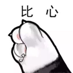 比心表情包手势吾皇