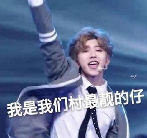 蔡徐坤爱你哟的表情包网红