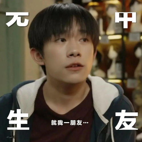 易烊千玺送你一朵小红花表情包