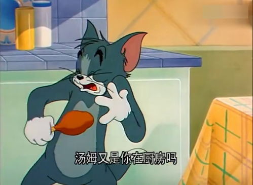 猫和老鼠太坏了,汤姆偷吃鸡腿却嫁祸给杰瑞背锅