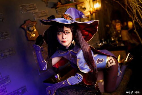 原神莫娜cosplay,法拉利的身材,五菱宏光的脸,可惜了