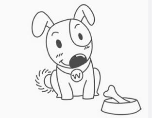小狗怎么画