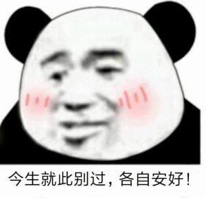 熊猫头表情包i你tm欠驴回旋踢