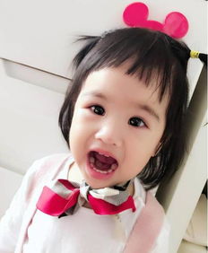 包贝尔女儿实在是太可爱,明星的那些高颜值女儿们