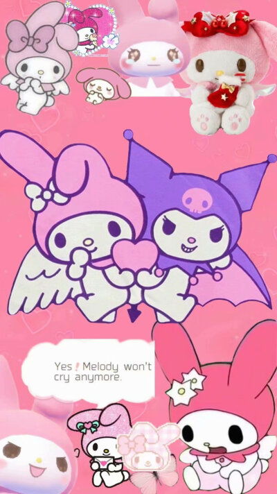 三丽鸥家族hellokittykuromi库洛米美乐堆糖,美图壁纸兴趣社区
