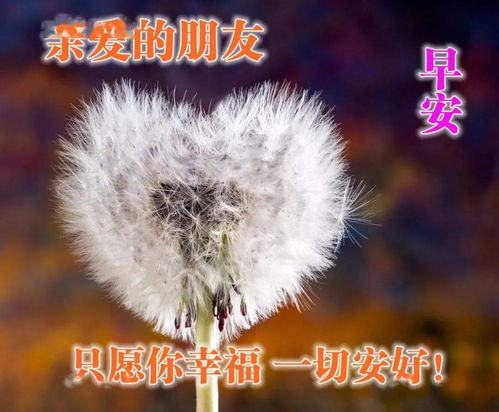 最新早安问候图片温馨励志早安心语集锦