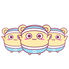 早安蛋蛋团体篇可爱表情