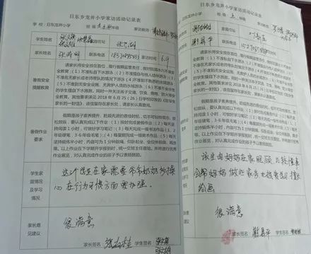 万师访万家日东乡龙井小学家访,我们一直在路上