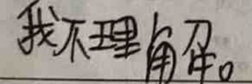 小学生文字表情包我不理解