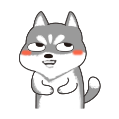 乖巧二哈心情插图及表情