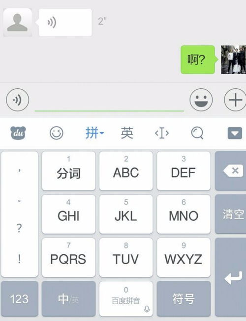 百度手机输入法野表情包可以在微信聊天时用吗
