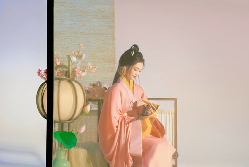 angelababy晒端午汉服写真红妆褐瞳如仙女下凡