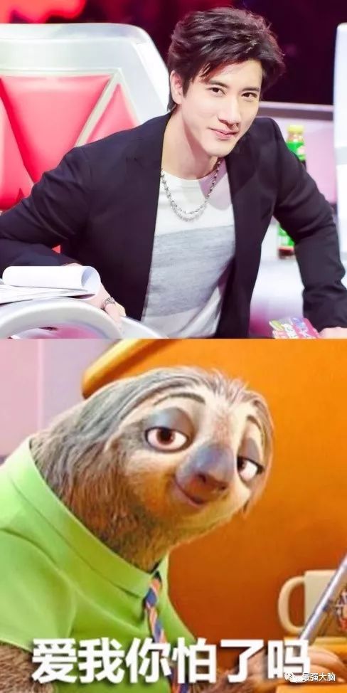 优智偶像王力宏难得一见的表情包,迷妹们还不快快右键保存