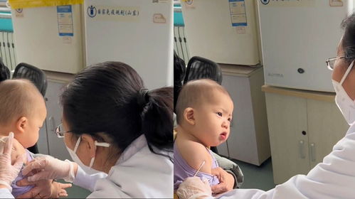 萌娃打针时对护士眼神杀,表情太丰富乐翻网友是个狠角色
