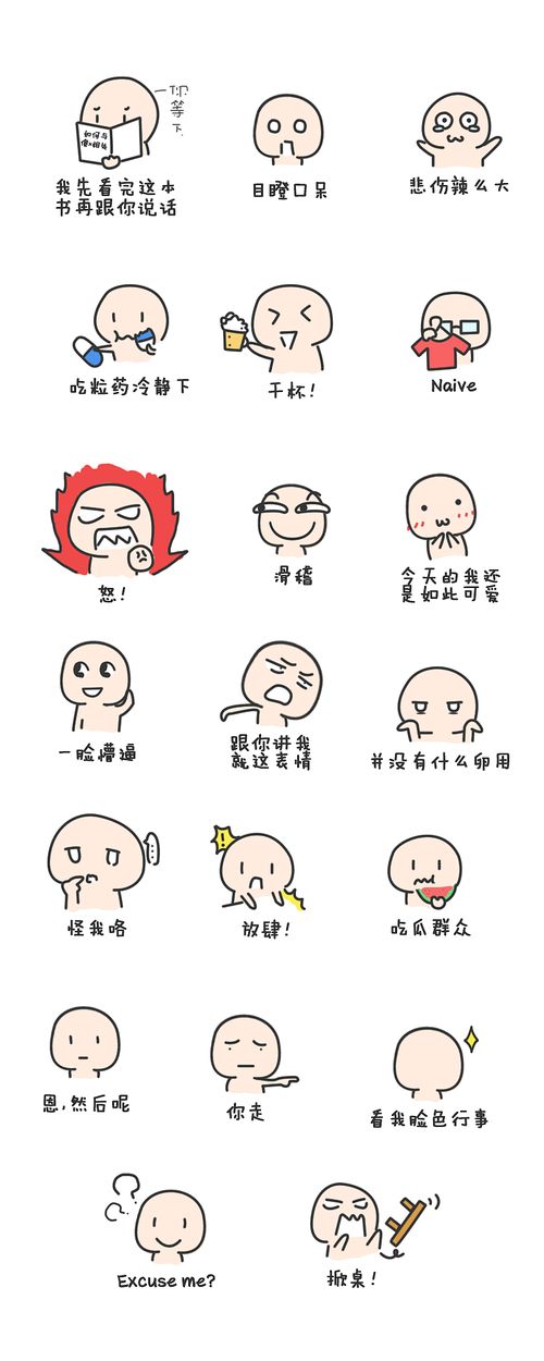 突发奇想的自制表情包