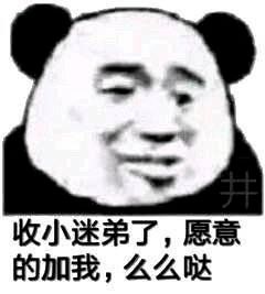 熊猫头表情包跟你对象分手跟我搞吧