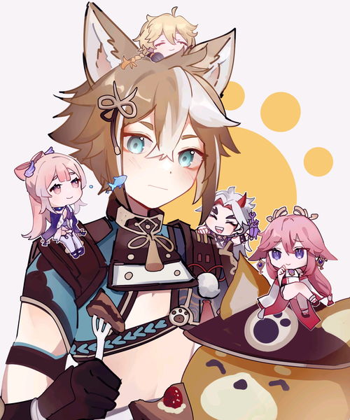 原神壁纸超唯美露背和服神里嗨s职业装夜兰绝美私服雷电将军超可爱现代胡桃