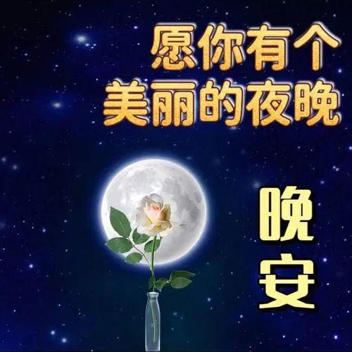 晚上好图片大全,晚上好漂亮表情图片,愿你健康好梦连连