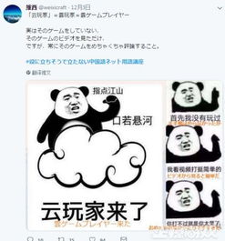 为玩中国游戏日本人有多拼学习中文表情包,把云玩家译成这样