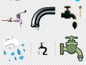 世界水日卡通流水水龙头节约用水png素材图片模板下载20.26mb其他大全生活工作