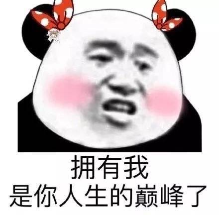 微信斗图表情包土味情话熊猫头微信恶搞