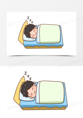 发烧表情包图片大全睡眠