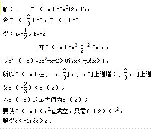 高中数学导数题