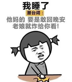 还有什么话要说表情包潜台词