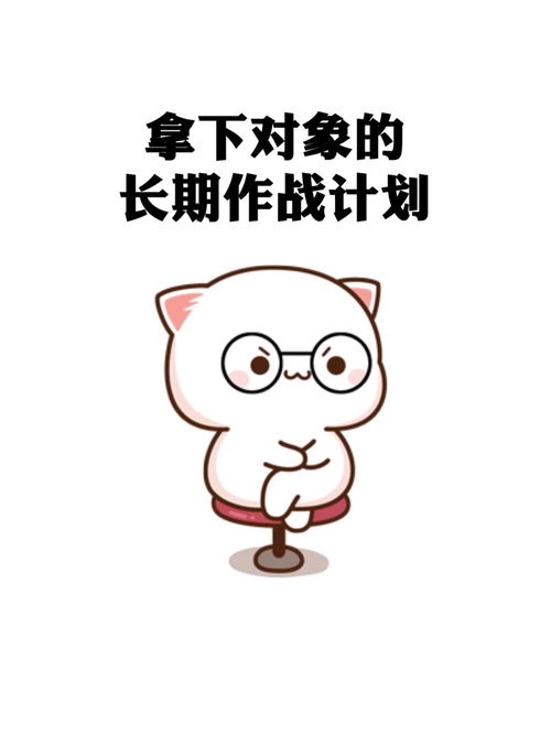 为了拿下对象,我制定了一套长期作战计划表情包情侣情侣日常