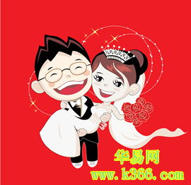 2020年可爱表情包结婚吉日