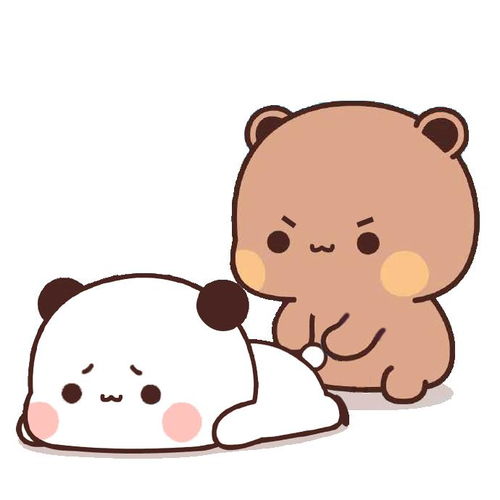一二布布表情包可爱憨憨小熊猫