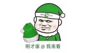meme表情包动图圣诞帽