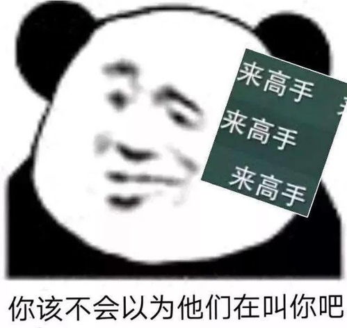 熊猫头表情包i你就是嘴硬欠吻