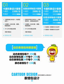 q版漫画插画动静态qq微信表情包卡通形象吉祥物动画设计