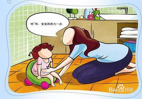 正在排便的表情包婴儿