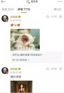 周冬雨最会玩表情包表白赵丽颖马思纯和大鹏