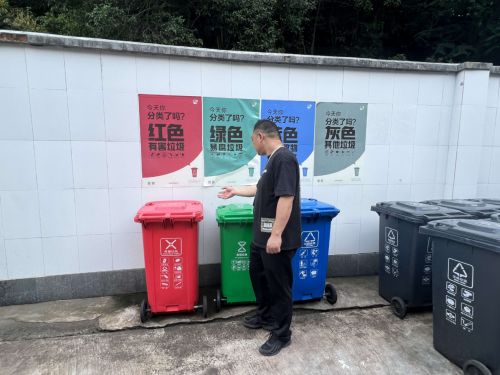 垃圾分类进商家环保责任共担当