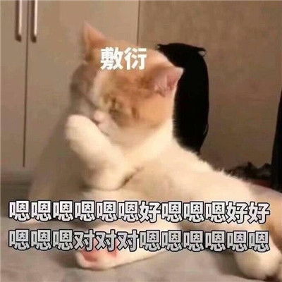 男朋友敷衍你的样子表情包