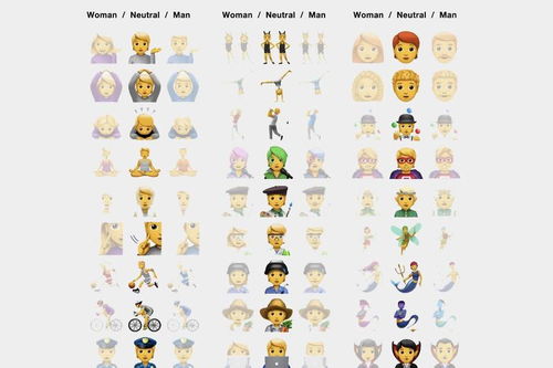 注重友善包容与多元apple正式推出60款全新emoji表情符号