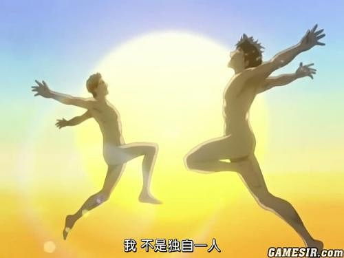 夕阳奔跑的少年图片