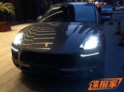 小号版卡宴保时捷macan2.0t实车抢先看