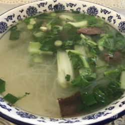 老潼关肉夹馍的牛肉汤好不好吃用户评价口味怎么样贡嘎县美食牛肉汤实拍图片大众点评