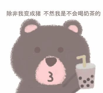 可可熊表情包合集