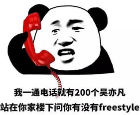 freestyle是什么梗吴亦凡freestyle是什么意思freestyle表情包下载