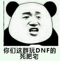 dnf死肥宅搞笑表情包