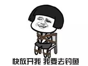 送给所有钓鱼人的表情包,总有一款适合你