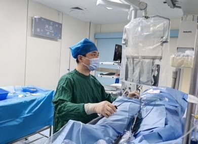 安徽医科大学第一附属医院成功完成全国首批磁定位星型标测导管octaray指导下高密度标测房颤射频消融手术