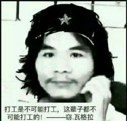 这辈子不可能打工表情包大全这辈子不可能打工男子表情包经典